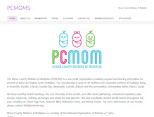 Tablet Screenshot of pcmoms.org